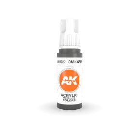 AK Interactive AK11022 3G Dark Gray Acrylic Paint 17ml