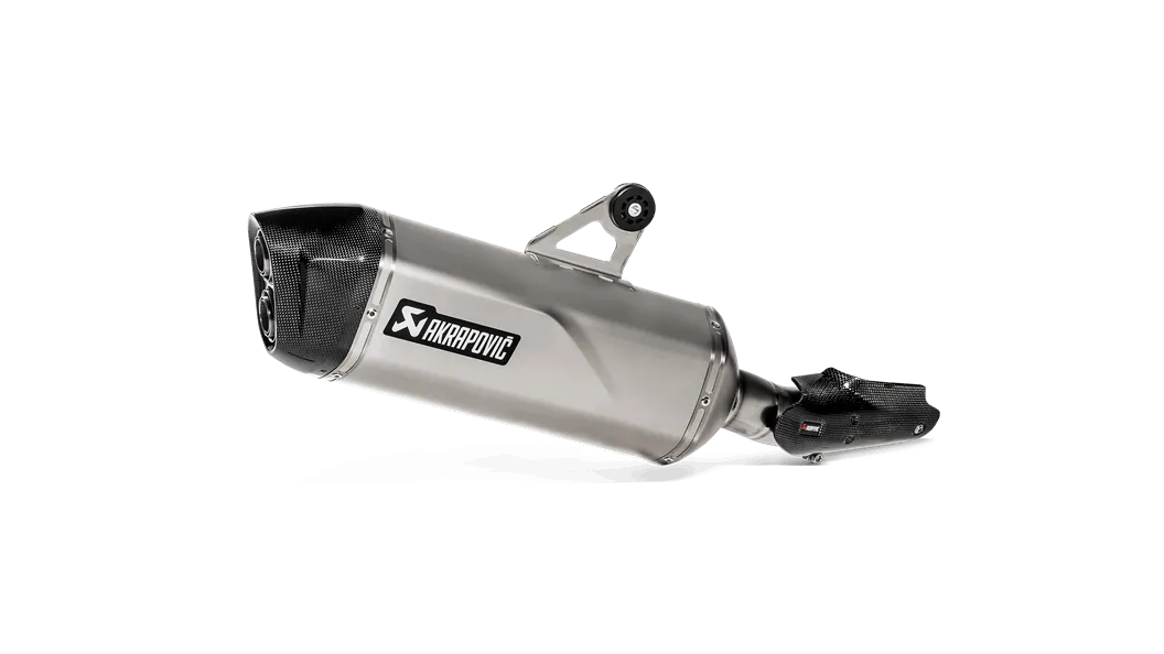 Akrapovič - BMW R 1250 GS/Adventure 2019/2020 Slip-On Exhaust (Titanium)