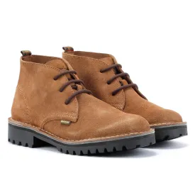 Barbour Hobart Suede Men's Tan Boots