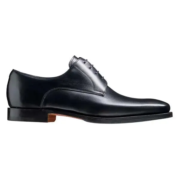 BARKER Ellon Shoes - Mens Derby Shoes - Black Calf