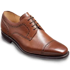 BARKER Leo Shoes - Mens Derby Style - Hazelnut Calf