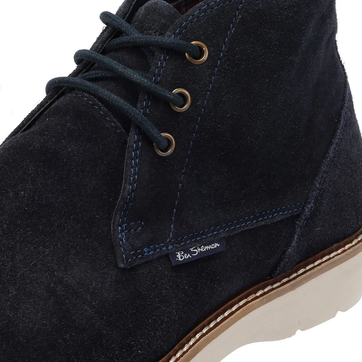 Ben Sherman Hampton Suede Men's Navy Boots