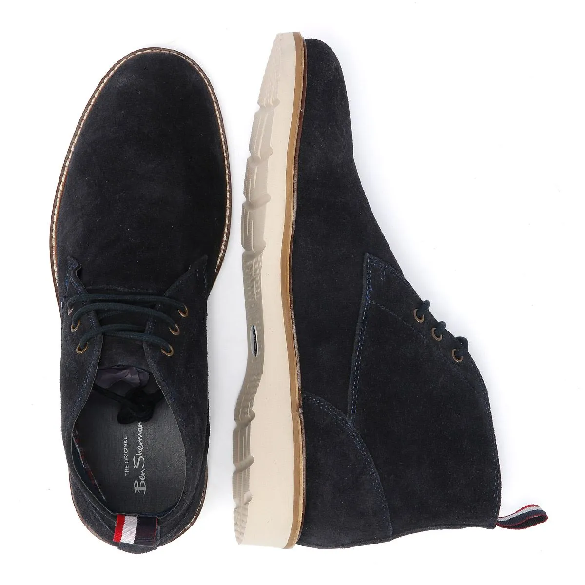 Ben Sherman Hampton Suede Men's Navy Boots