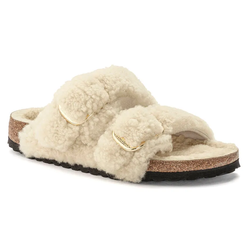 Birkenstock Arizona Big Buckle Shearling Teddy Sandal or Slipper