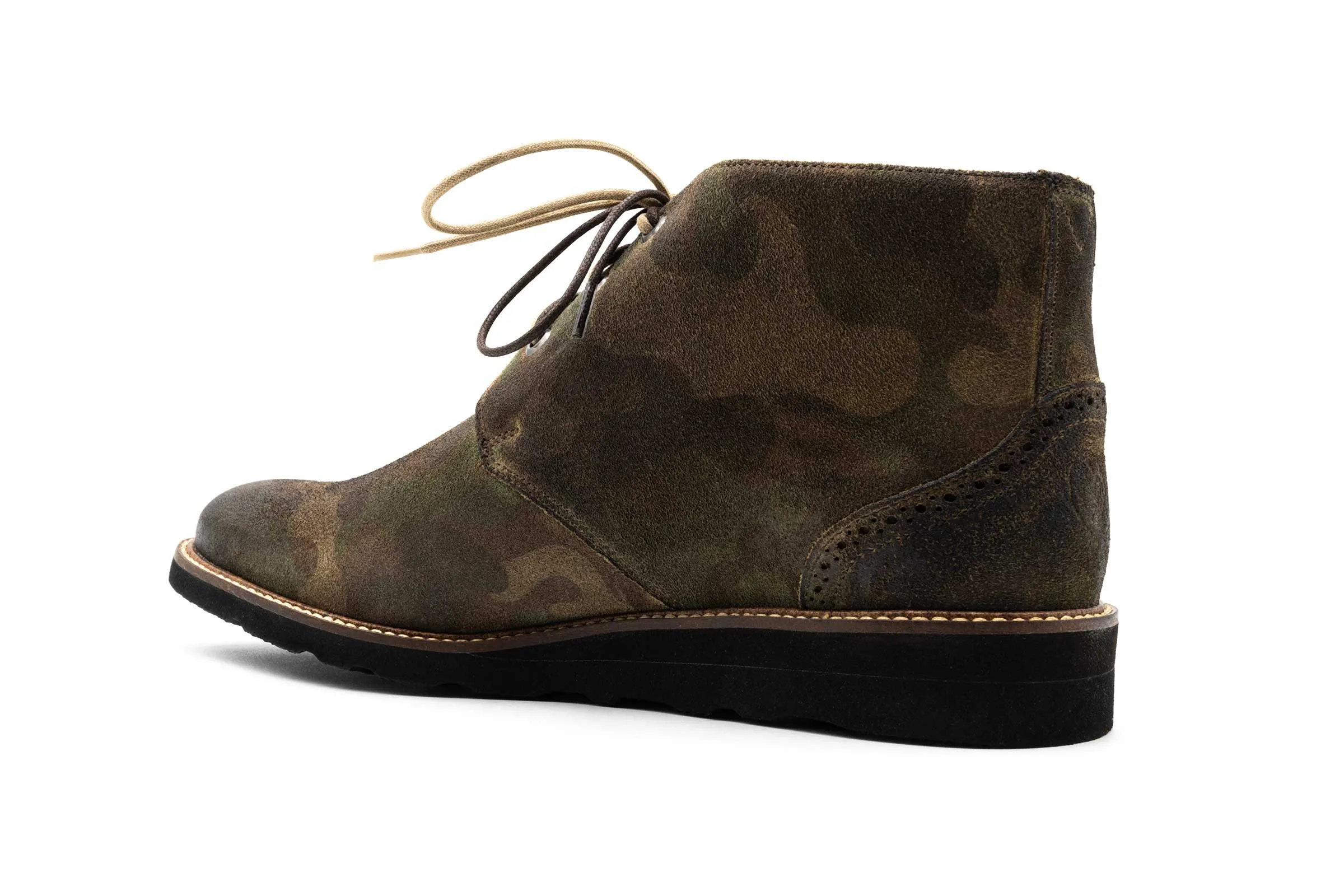 Blue Ridge Suede Chukka Boots - Camo