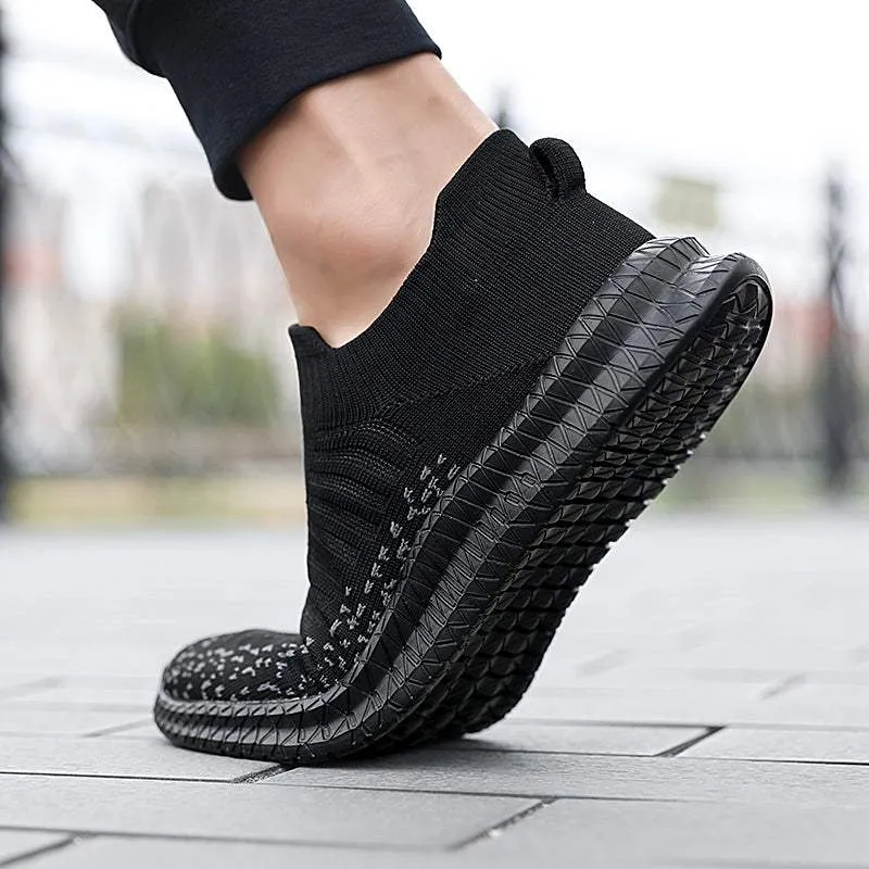 Breathable Men's Slip-On Sneakers