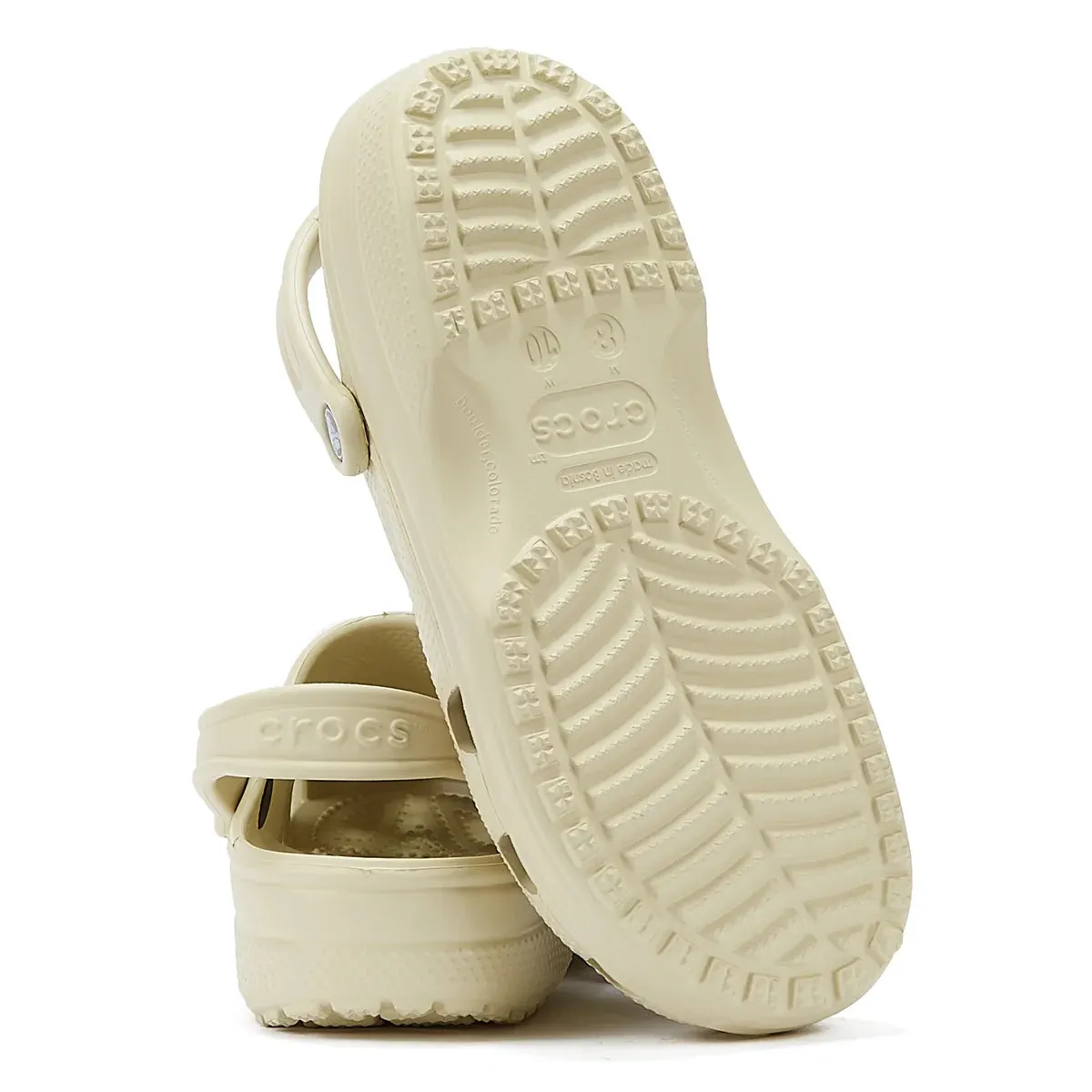 Crocs Classic Bone Clogs