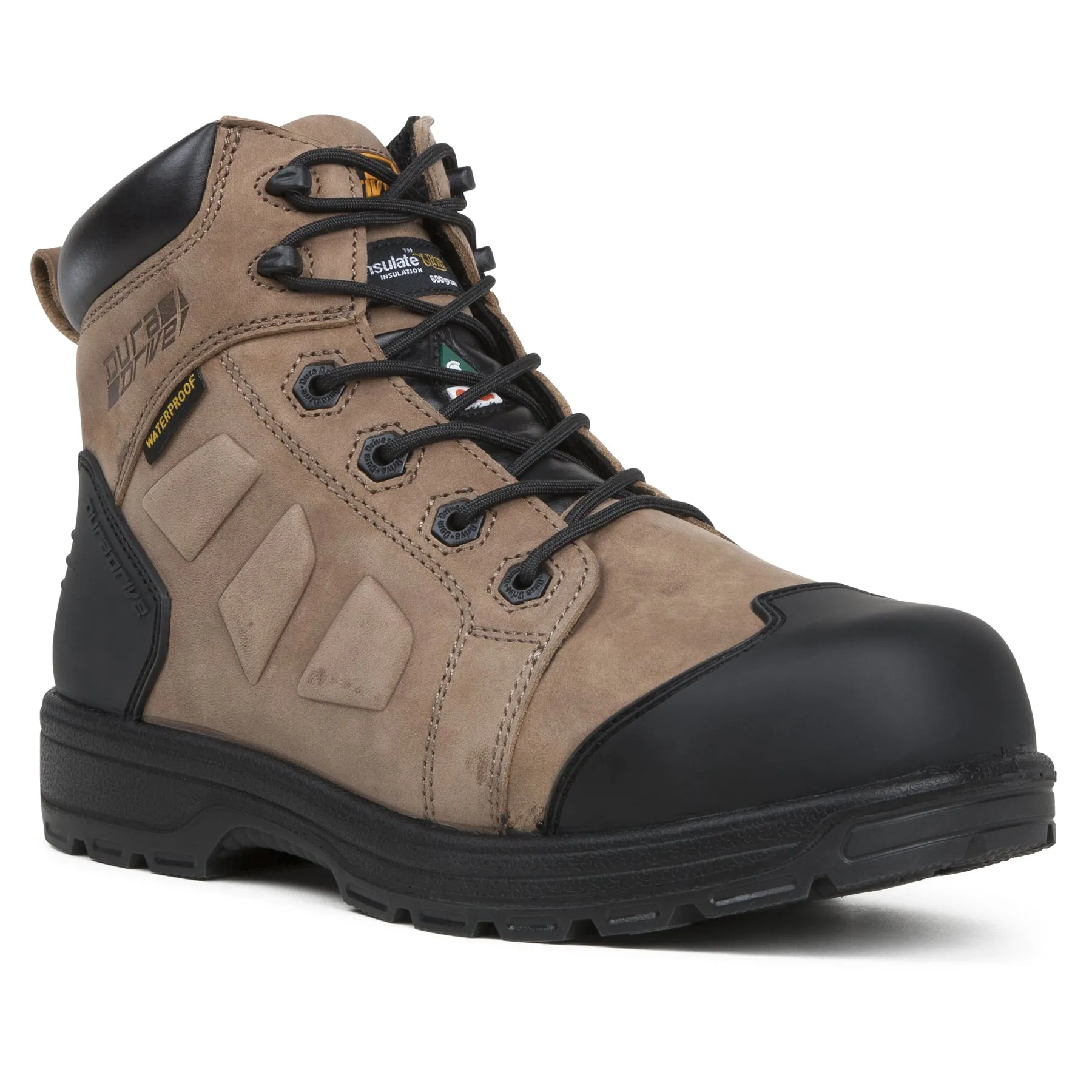 DURADRIVE LYNX WATERPROOF 600G INSULATED WINTER WORK BOOTS