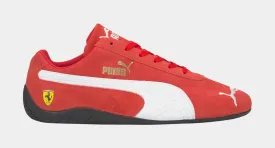 Ferrari Speedcat Mens Lifestyle Shoes (Red/White)