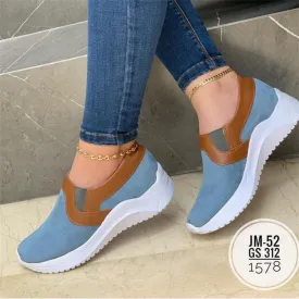 Flat Sneakers Women Breathable Walking Shoes