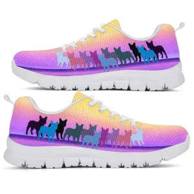 Frenchie Sneaker, Frenchie Sneakers Running Shoes Gift For Women Men Dog Lovers Dog Mom, Frenchie Shoes