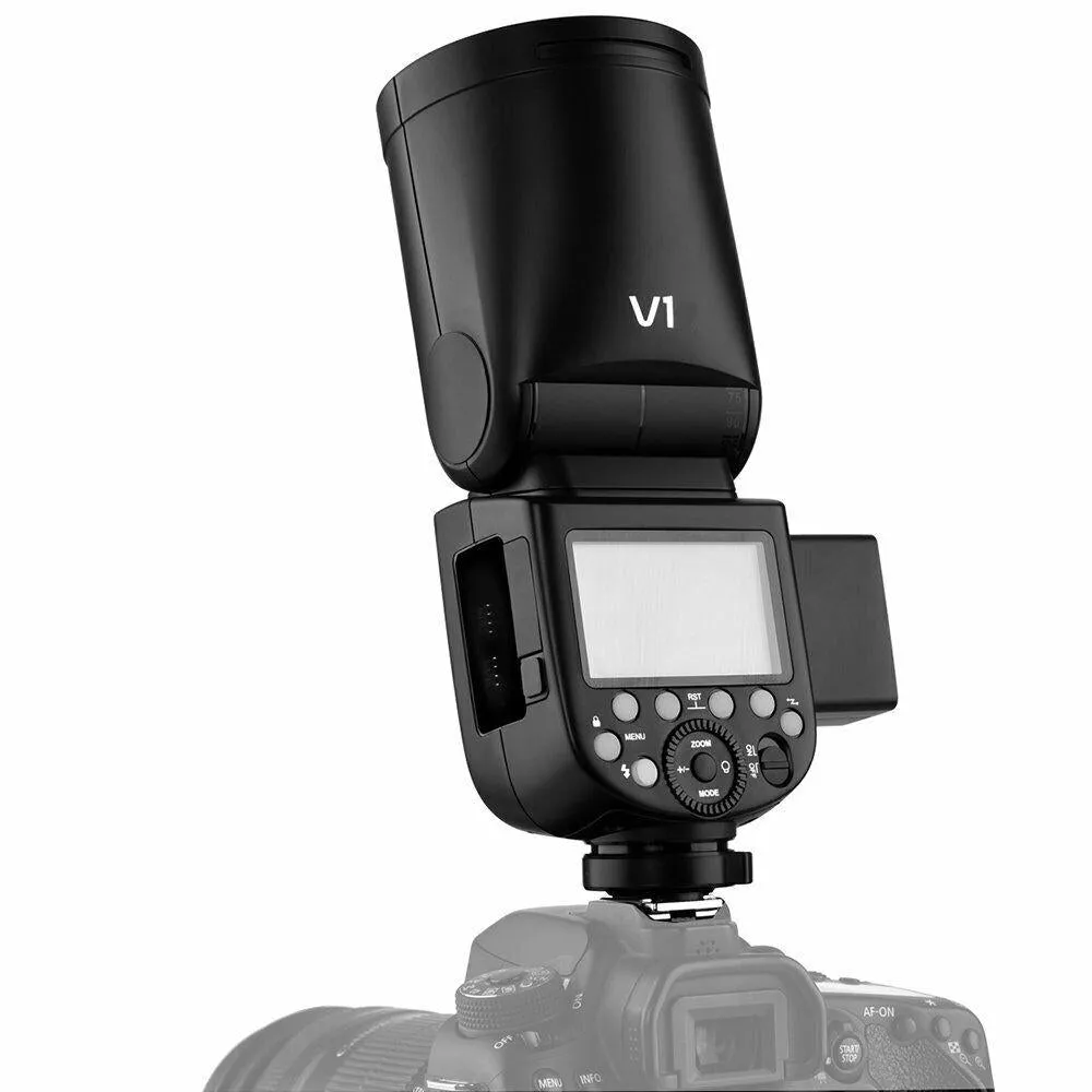 Godox V1-C Round Head Li-ion E-TTL HSS Master Speedlight Flash for Canon (DEMO STOCK)