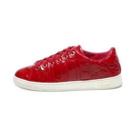 Guess Castin Active Low-Top Sneakers Leather Red Colour For Women