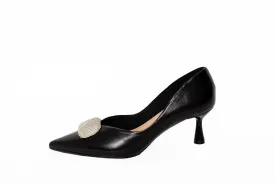 Macy Kitten Heel Black