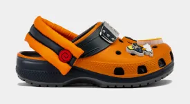 Naruto Classic Clog Preschool/Grade School Sandals (Orange/Black)