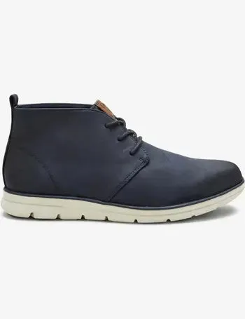 Next Navy Blue Low Sport Mens Chukka Boots