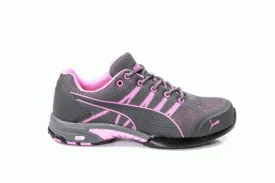 Puma Safety Pink/Grey Womens Textile Celerity Low ST Oxford Work Shoes 5 M