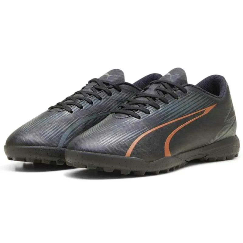 Puma Ultra Play Turf Soccer Shoes (Puma Black/Copper Rose)