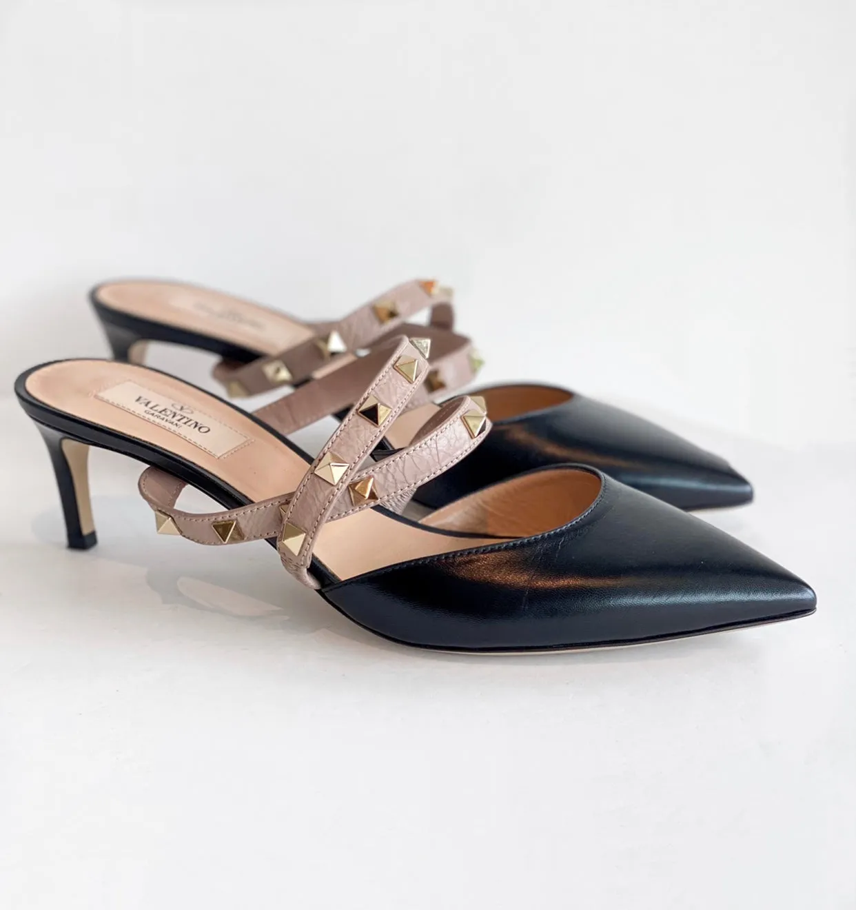 Valentino Rockstud Mules