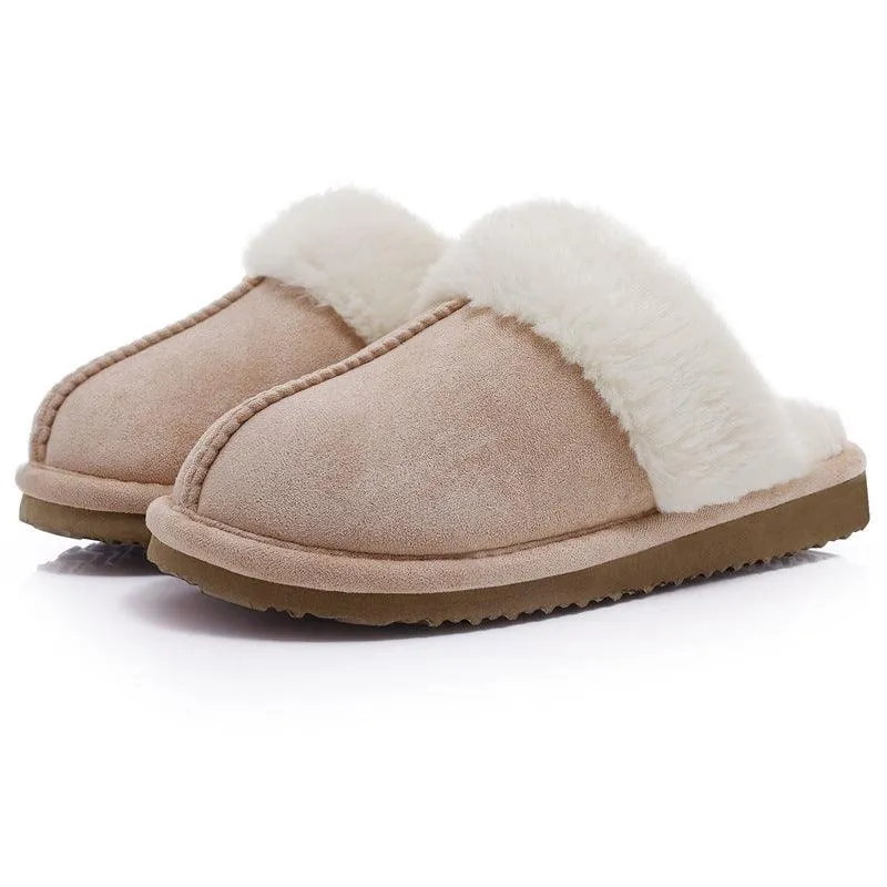 Warm Home Indoor Platform Non-slip Plush Slippers