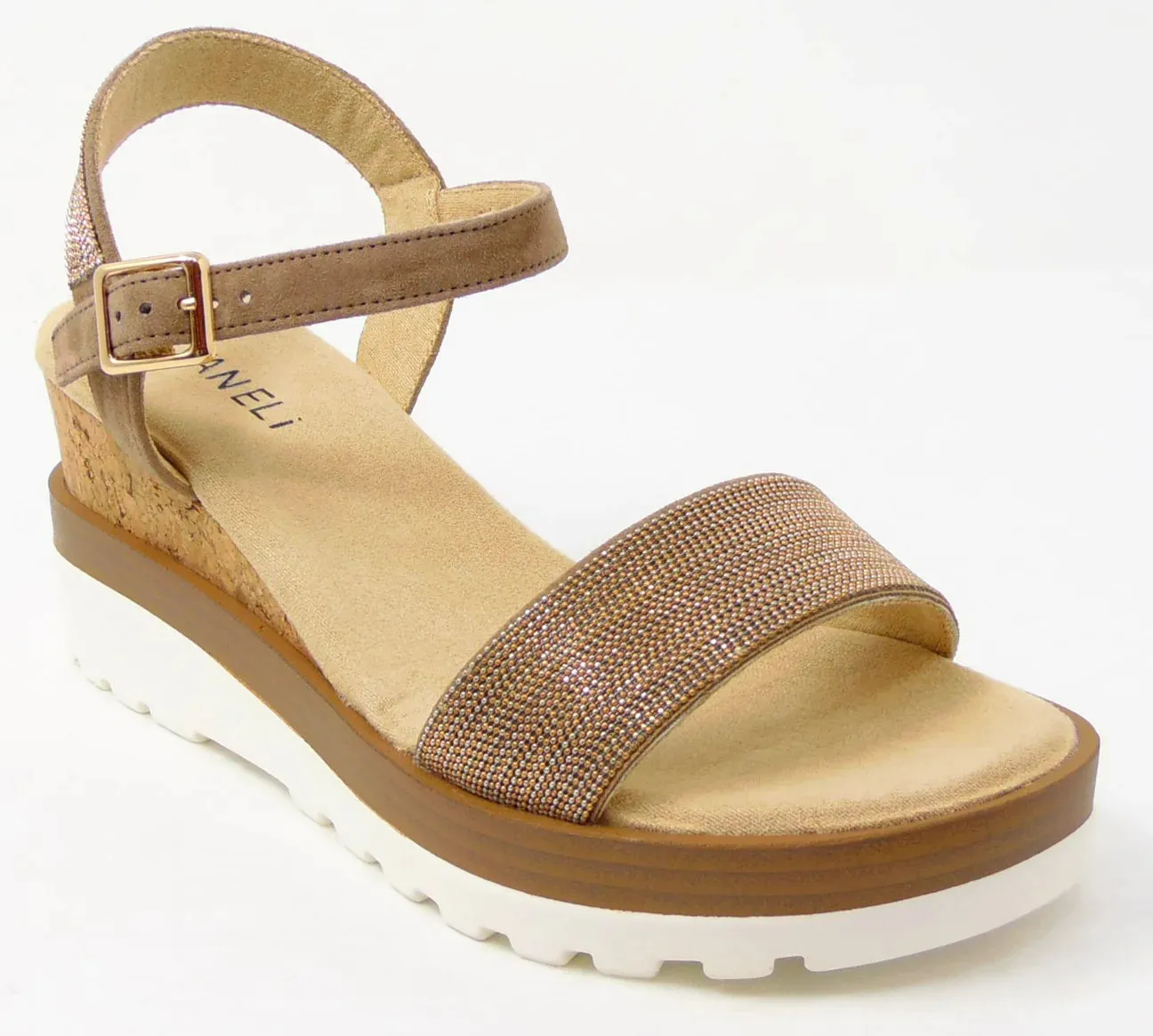 WOMEN'S VANELI CEDRA WEDGE SANDAL | MILITARY SUEDE