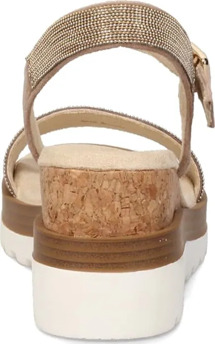 WOMEN'S VANELI CEDRA WEDGE SANDAL | MILITARY SUEDE